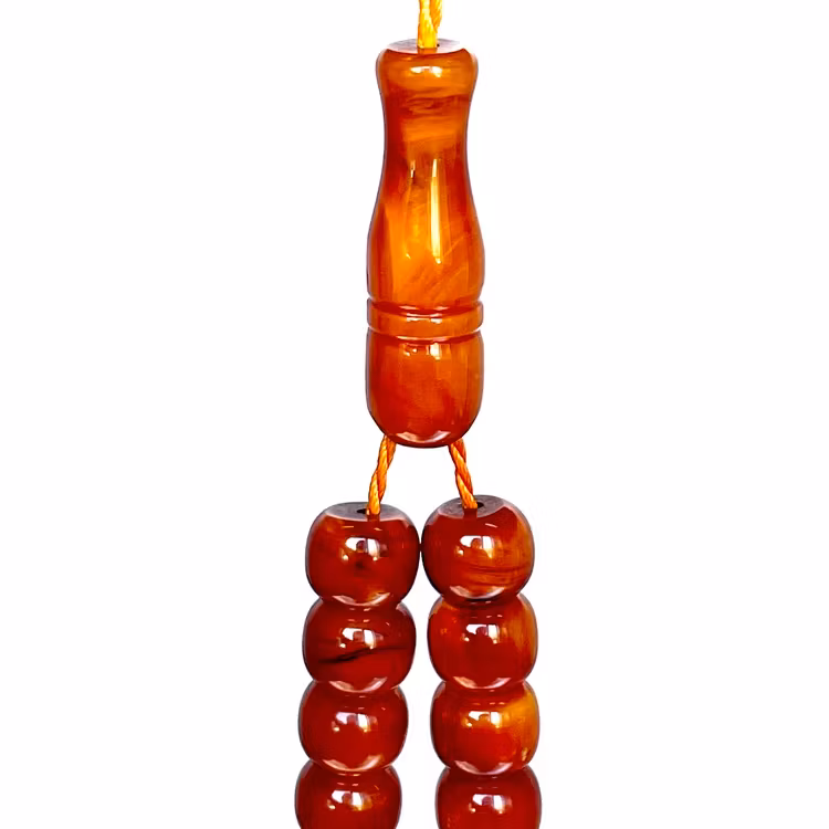 Gammal bakelit radband, 62 g