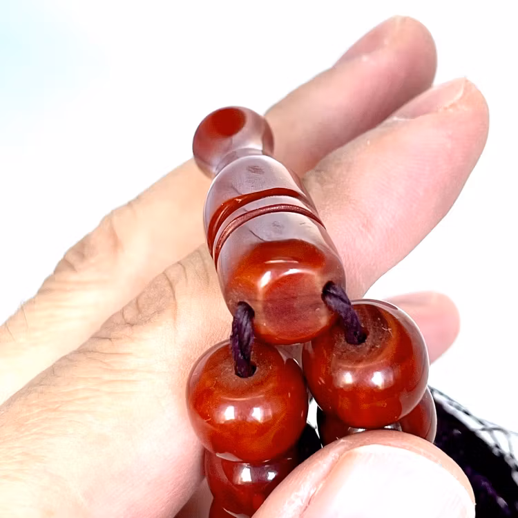 Gammal bakelit radband, 60 g