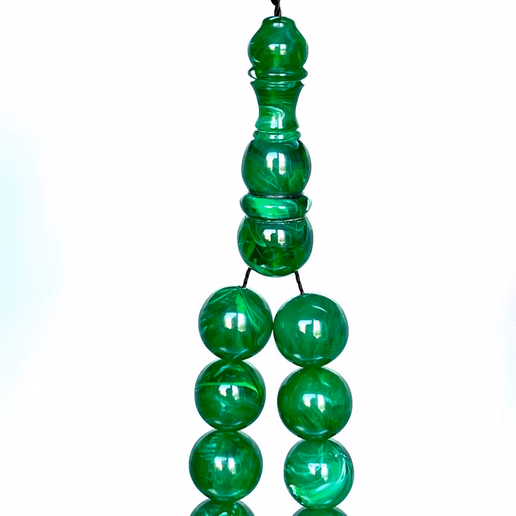 Gammel Bakelite Novolak rosenkrans fra 50&#39;erne, 87 g