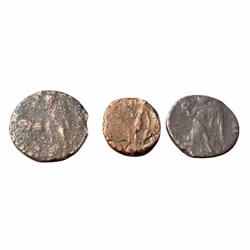 Roma riket, 3 st antika mynt
