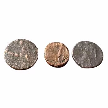 Roma riket, 3 st antika mynt