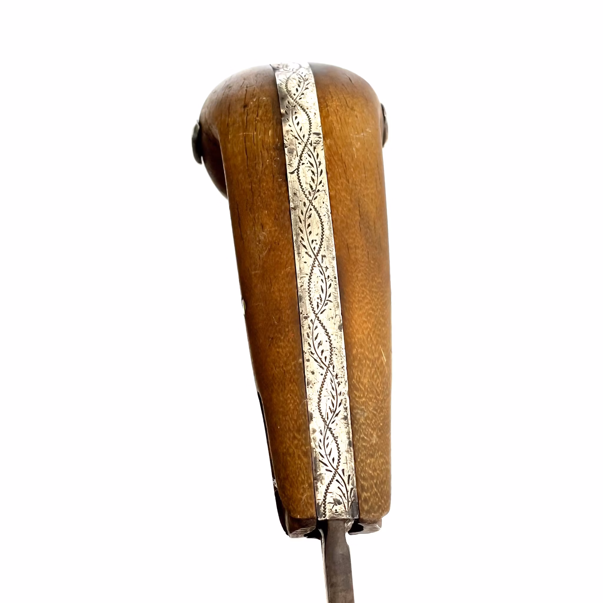 Ottoman Shamshir sword, Damascus steel Jaohar