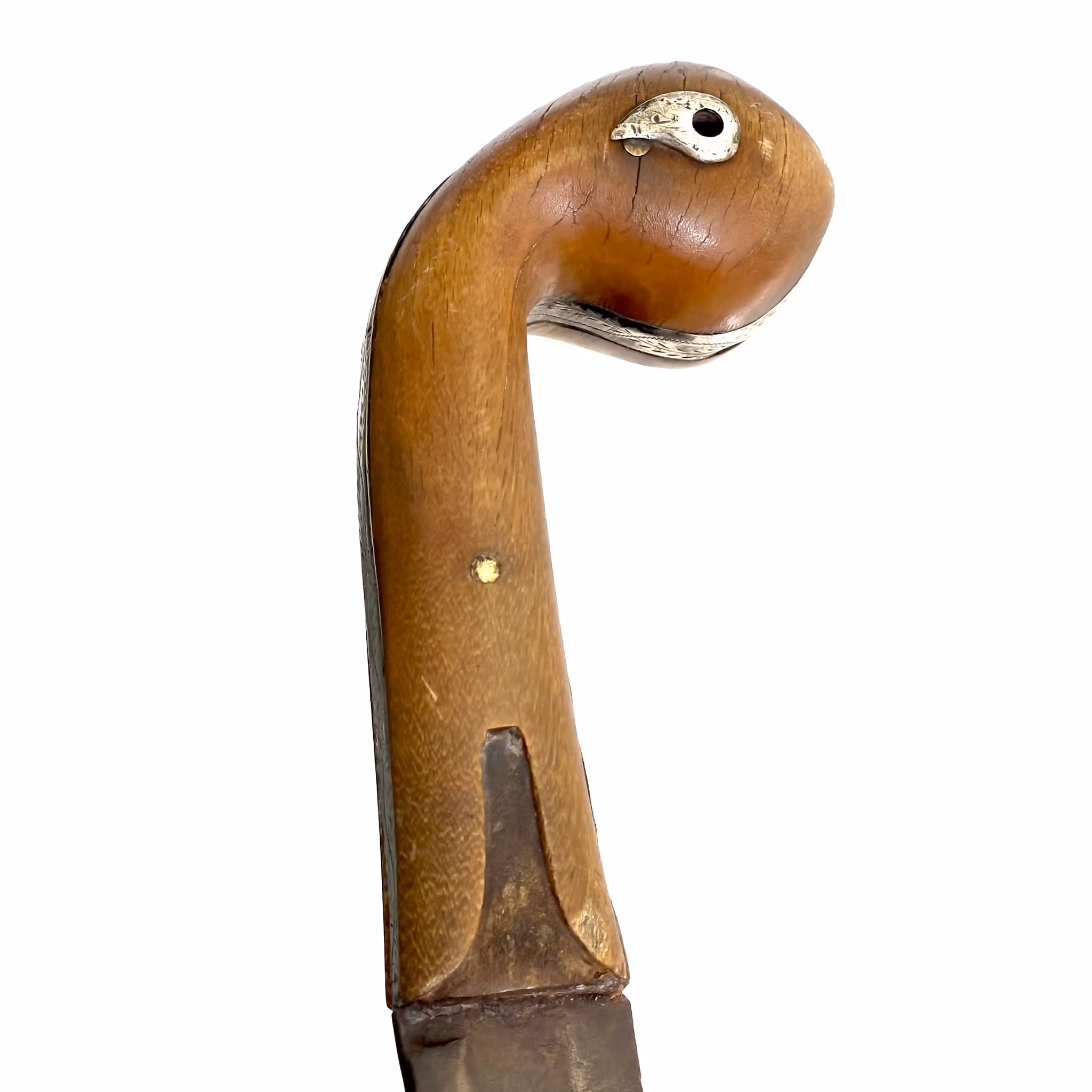 Ottoman Shamshir sword, Damascus steel Jaohar