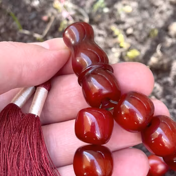 Gammal Faturan Ottomanska sikma radband 128 g