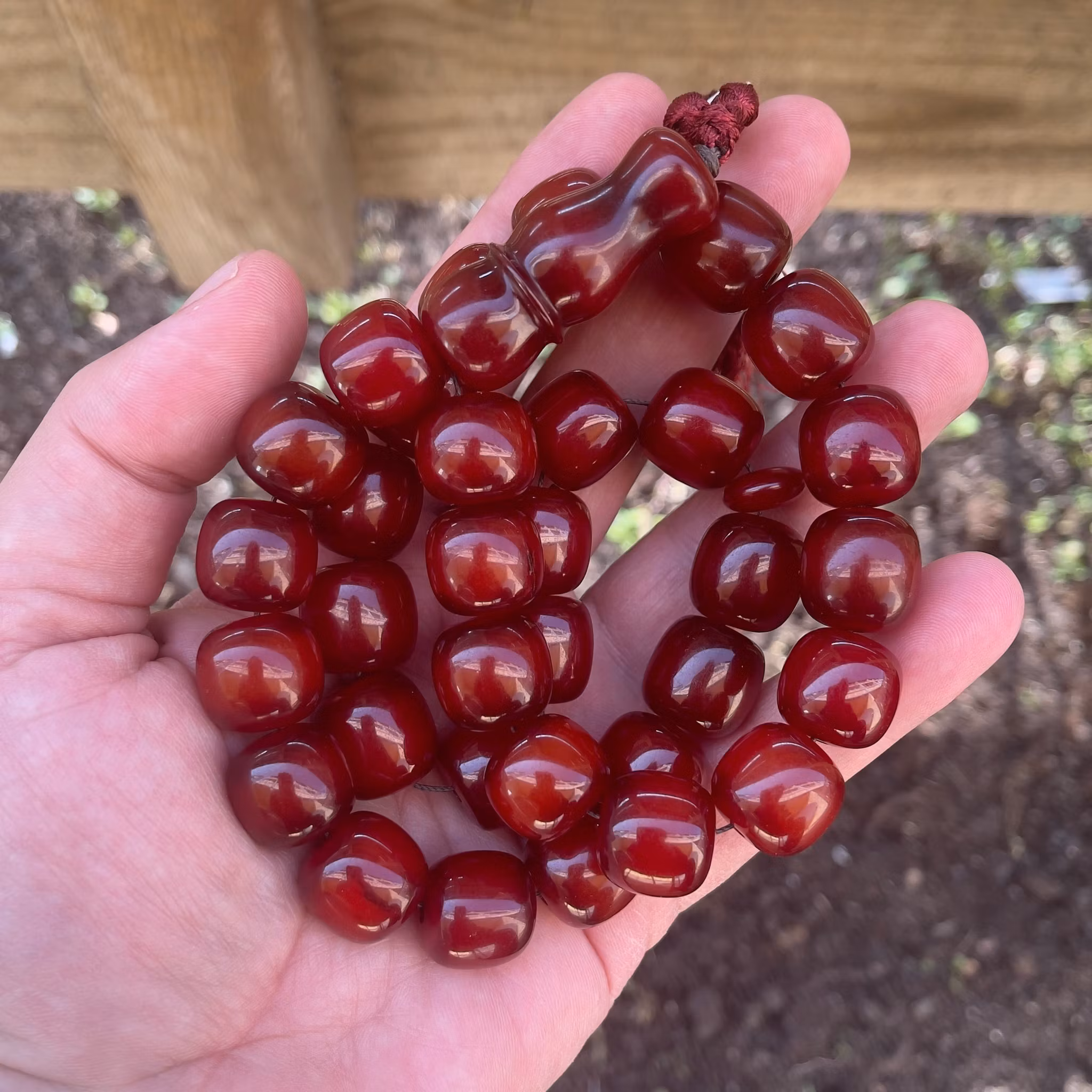 Ancien chapelet sikma Ottoman Faturan 128 g