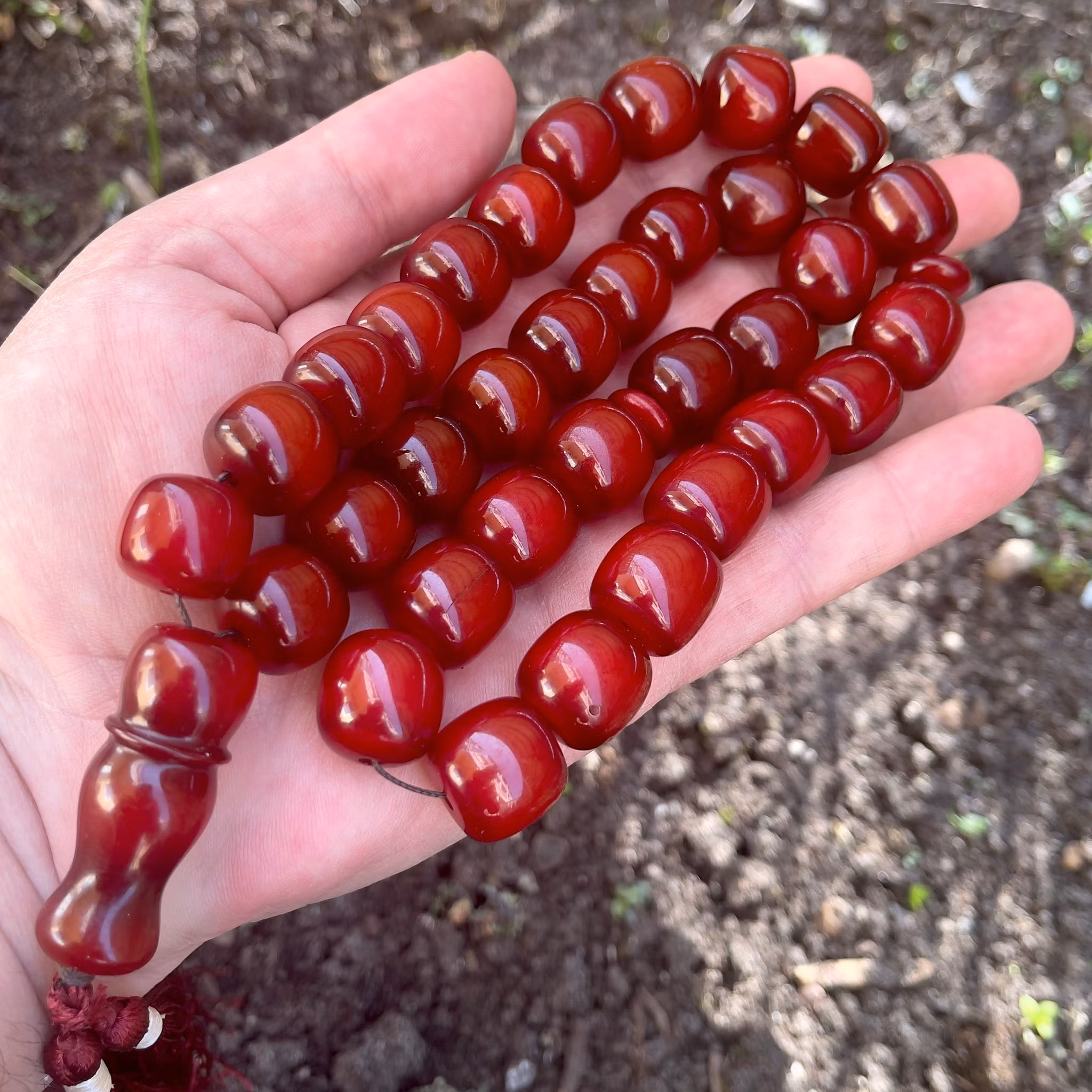 Ancien chapelet sikma Ottoman Faturan 128 g