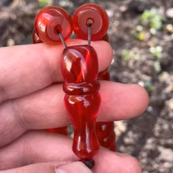 Old sandalwood Najafi rosary, 107 g