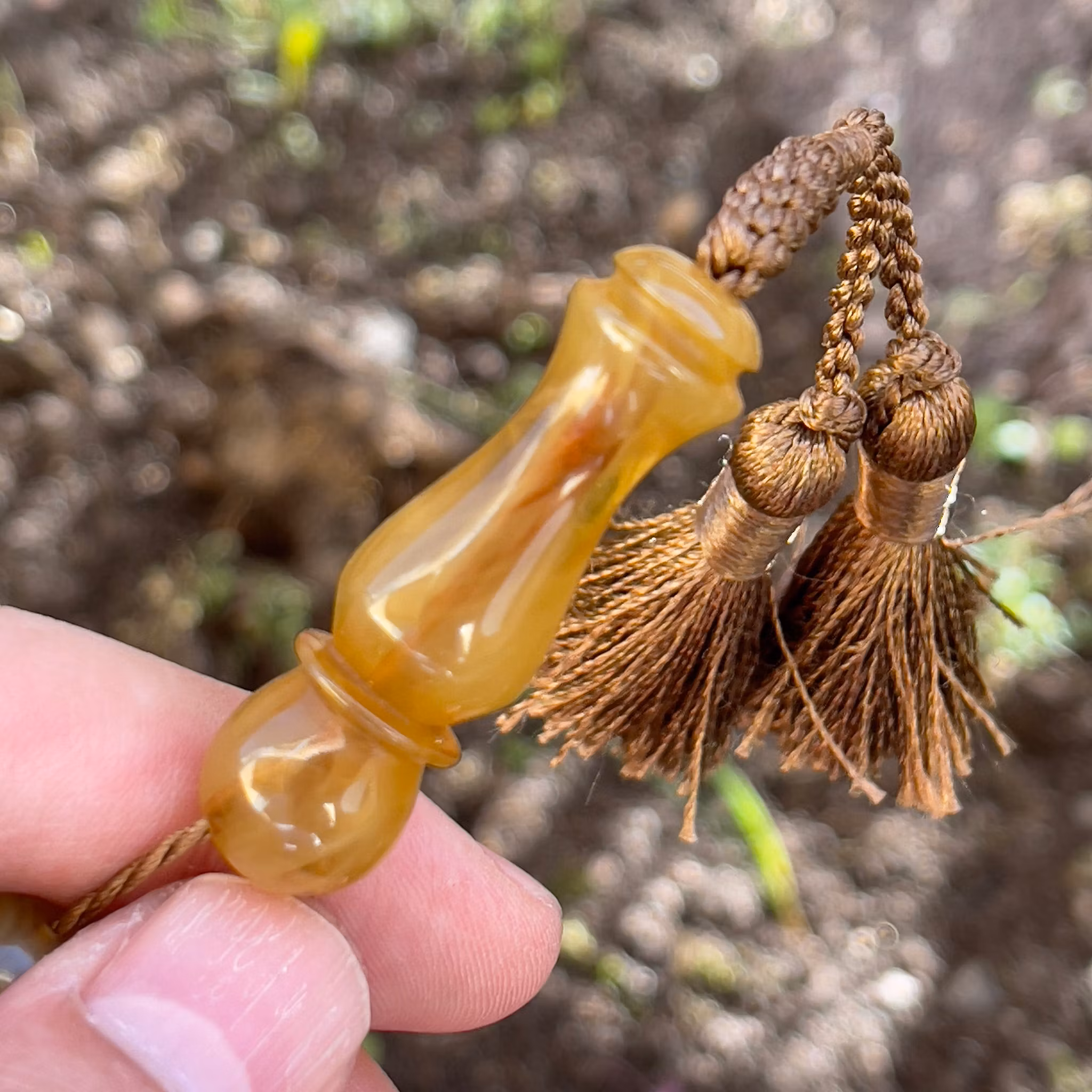 Misky bakelit radband, färgen som en druvklase, 65 g