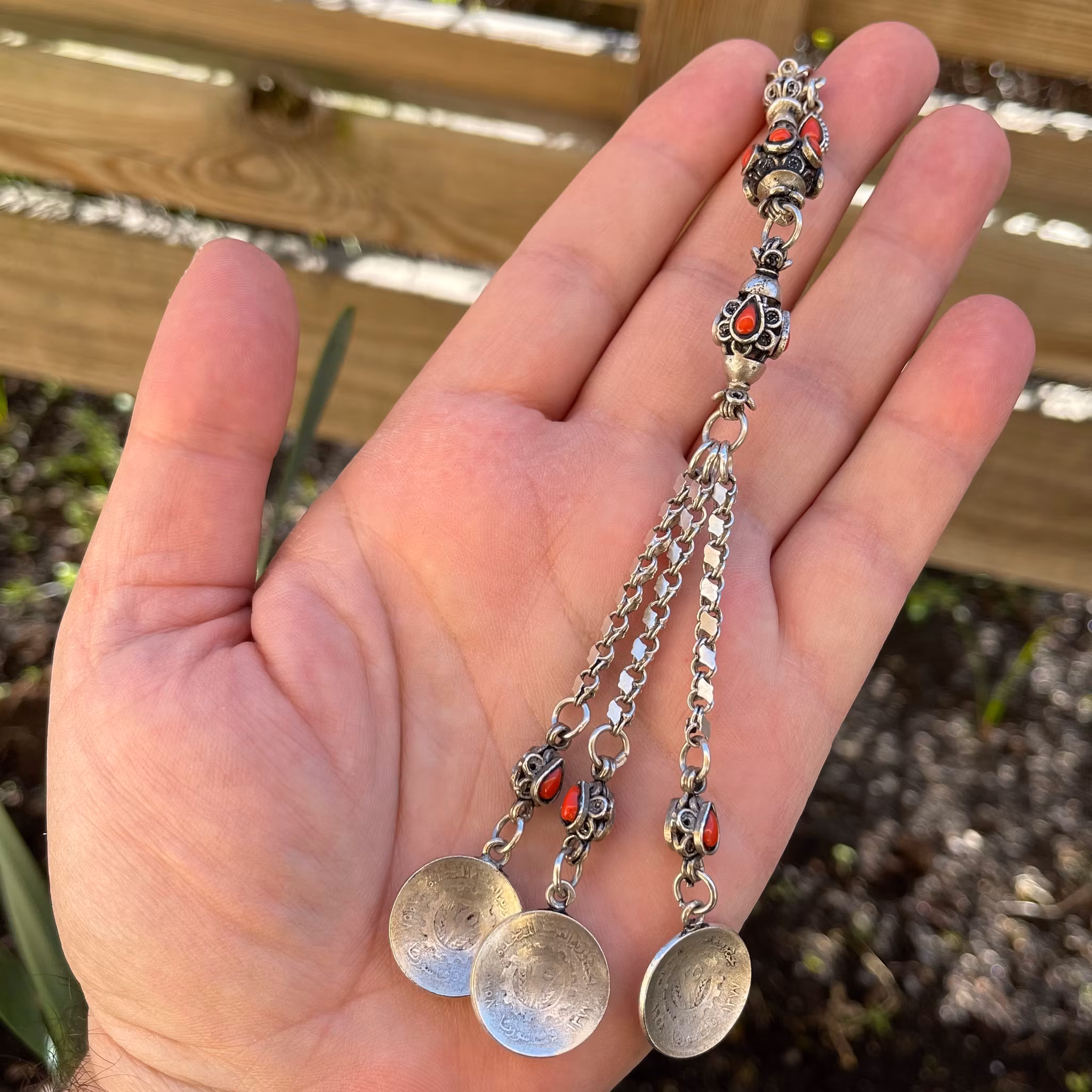 Gammal sandalos radband 122 g