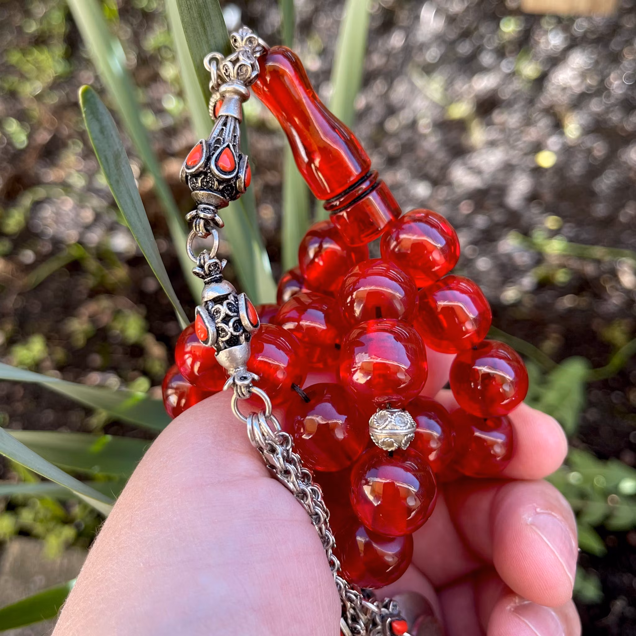 Gammal sandalos radband 122 g