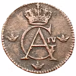 Gustav IV Adolf 1/12 Skilling 1808