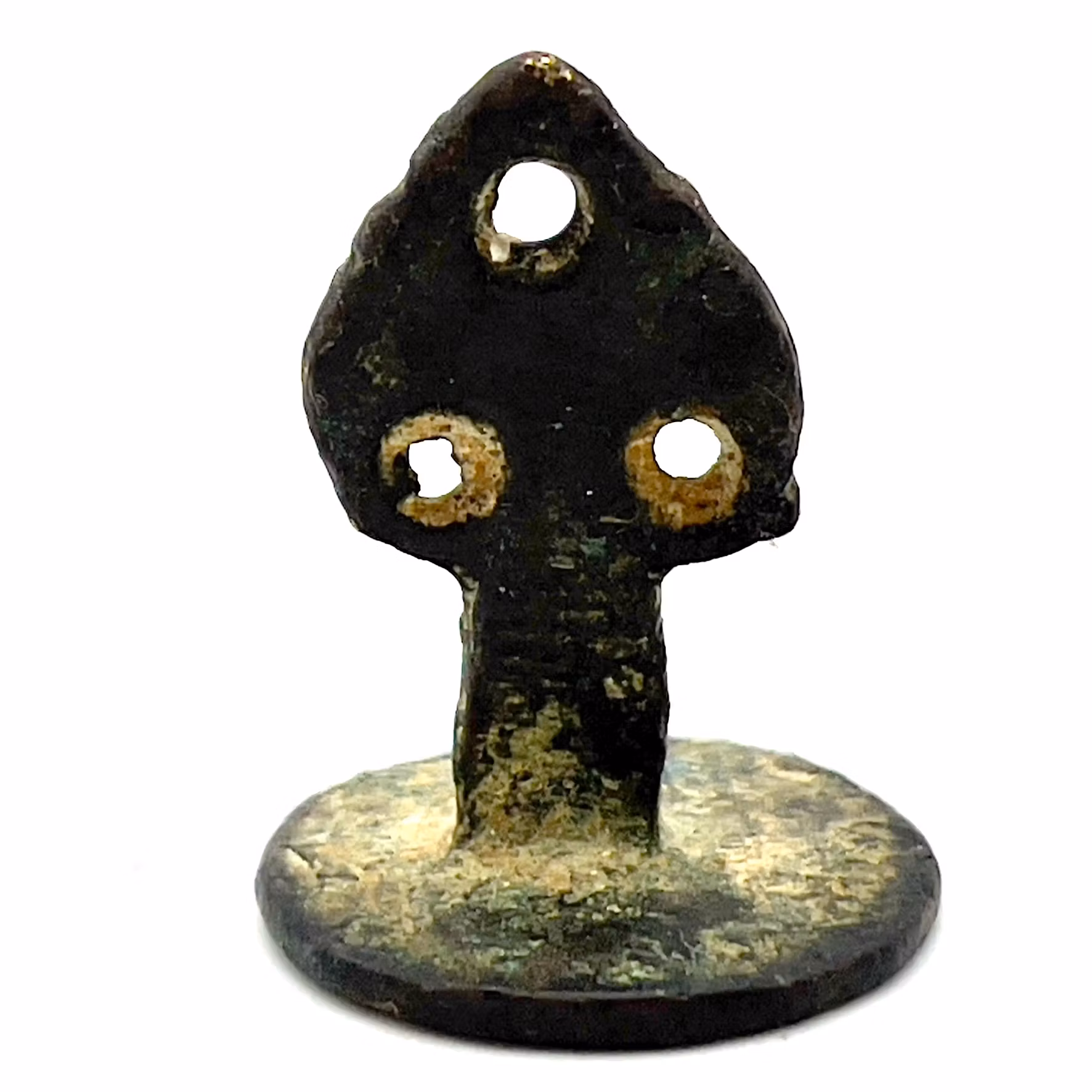 Abbasidenperiode 749–1055 n.Chr., bronzen stempel