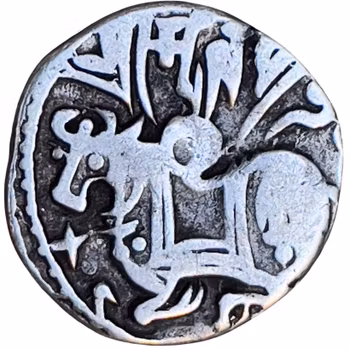 India Kabul Shahis (Shahiyas) Samanta Deva 850-1000 AR Jital