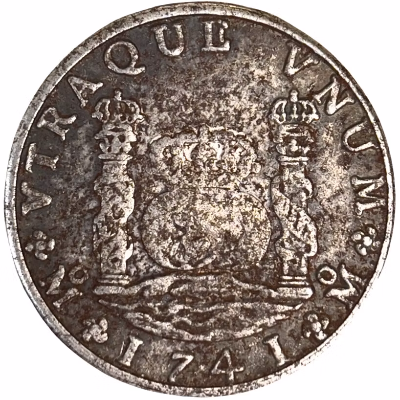 MEXIKO - PHILIP V AV SPANIEN 8 Reales 1741 Mexiko