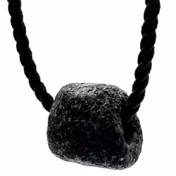 Forntid Mesopotamisk Ambergris cylinder hänge, ca 3300-2700 f.Kr.