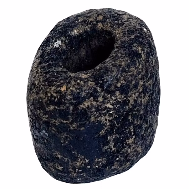 Gammelt mesopotamisk ambra sylinderanheng, ca 3300-2700 f.Kr.