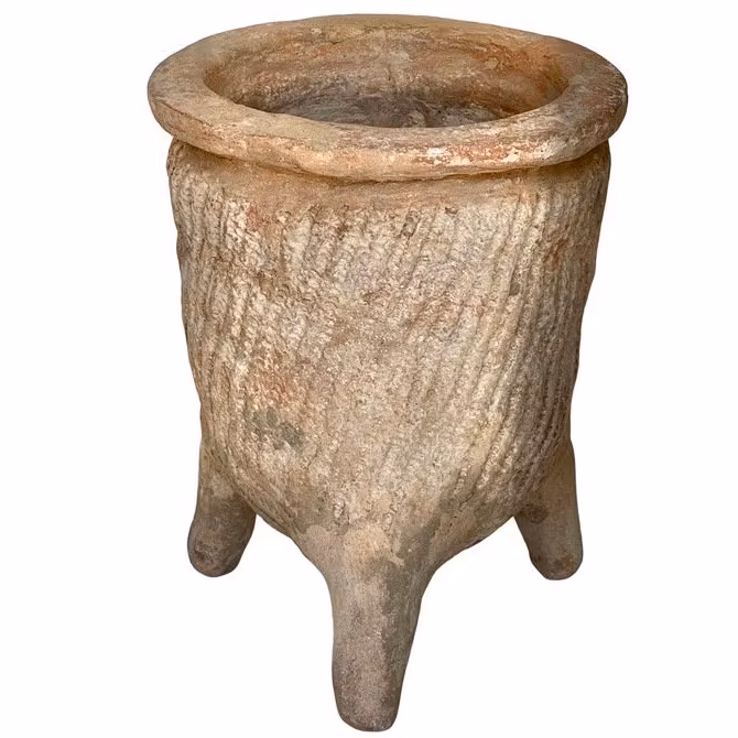 Tripod vessel, Mediterranean area (100 BC - 600 AD)