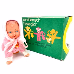 Carl Original Mekanisk Docka Leksak I originalförpackning