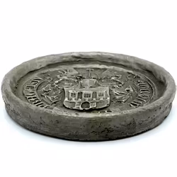 Hand gjutning konst, troligen av keramik