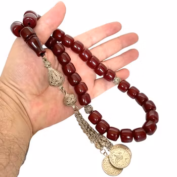 Körsbärs bakelit radband, 124 g