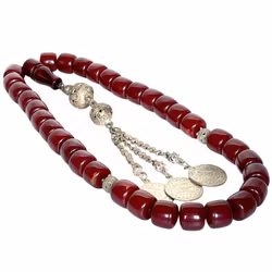 Kirsch Bakelit Rosenkranz, 124 g