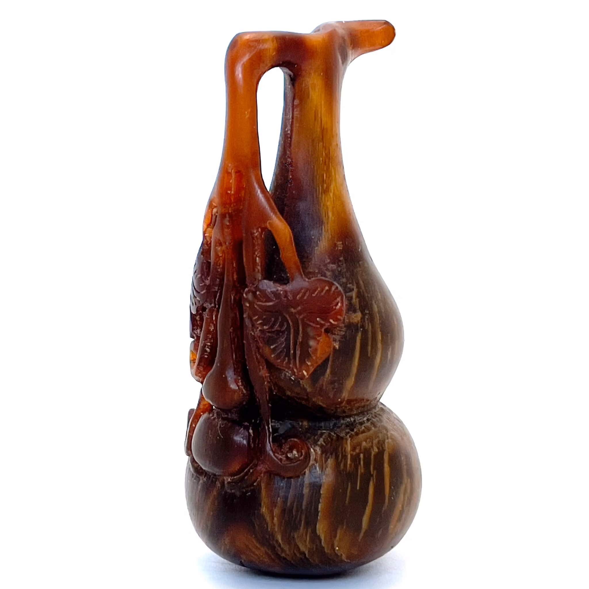 Ming-dynastiet (1368-1644) Kinesisk utskåret amulettanheng