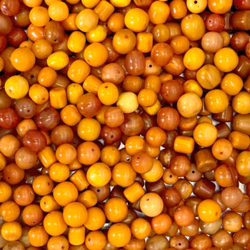 Gammal bakelit blandade pärlor 1308 g