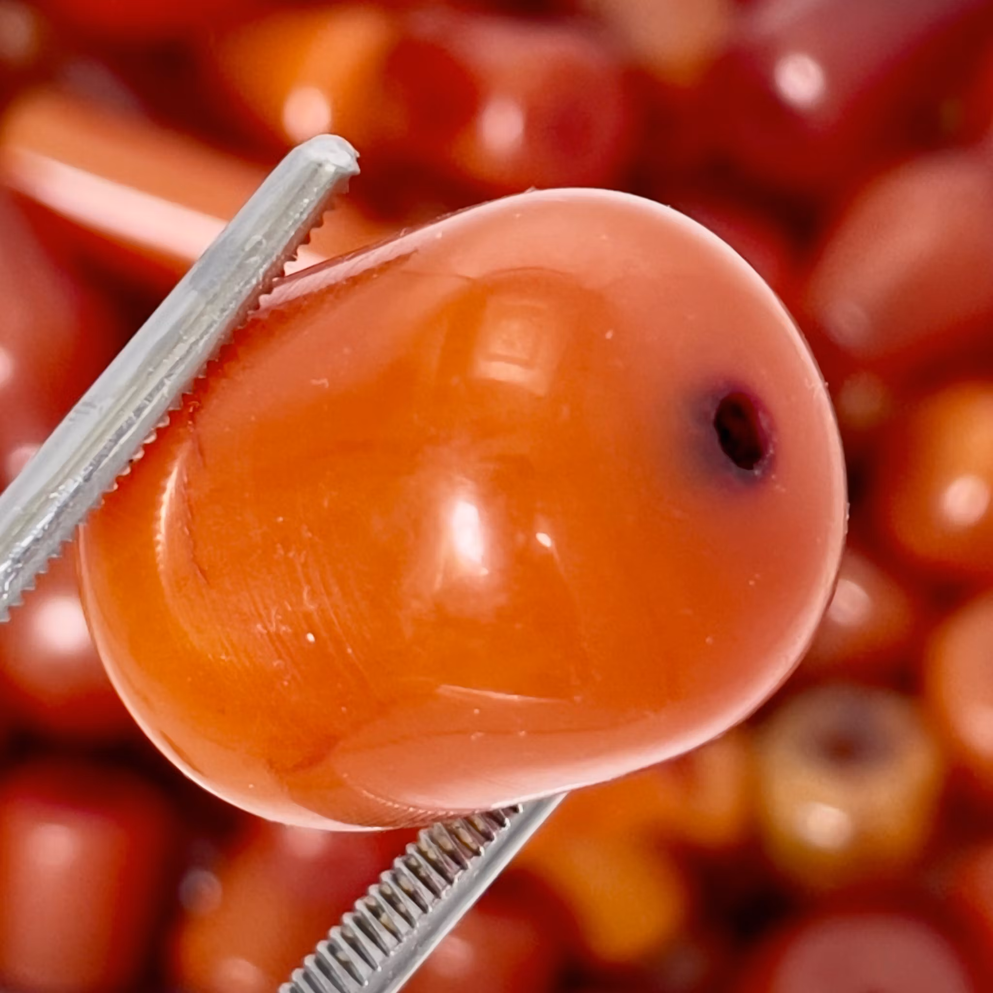 Gammal bakelit blandade pärlor 2080 g