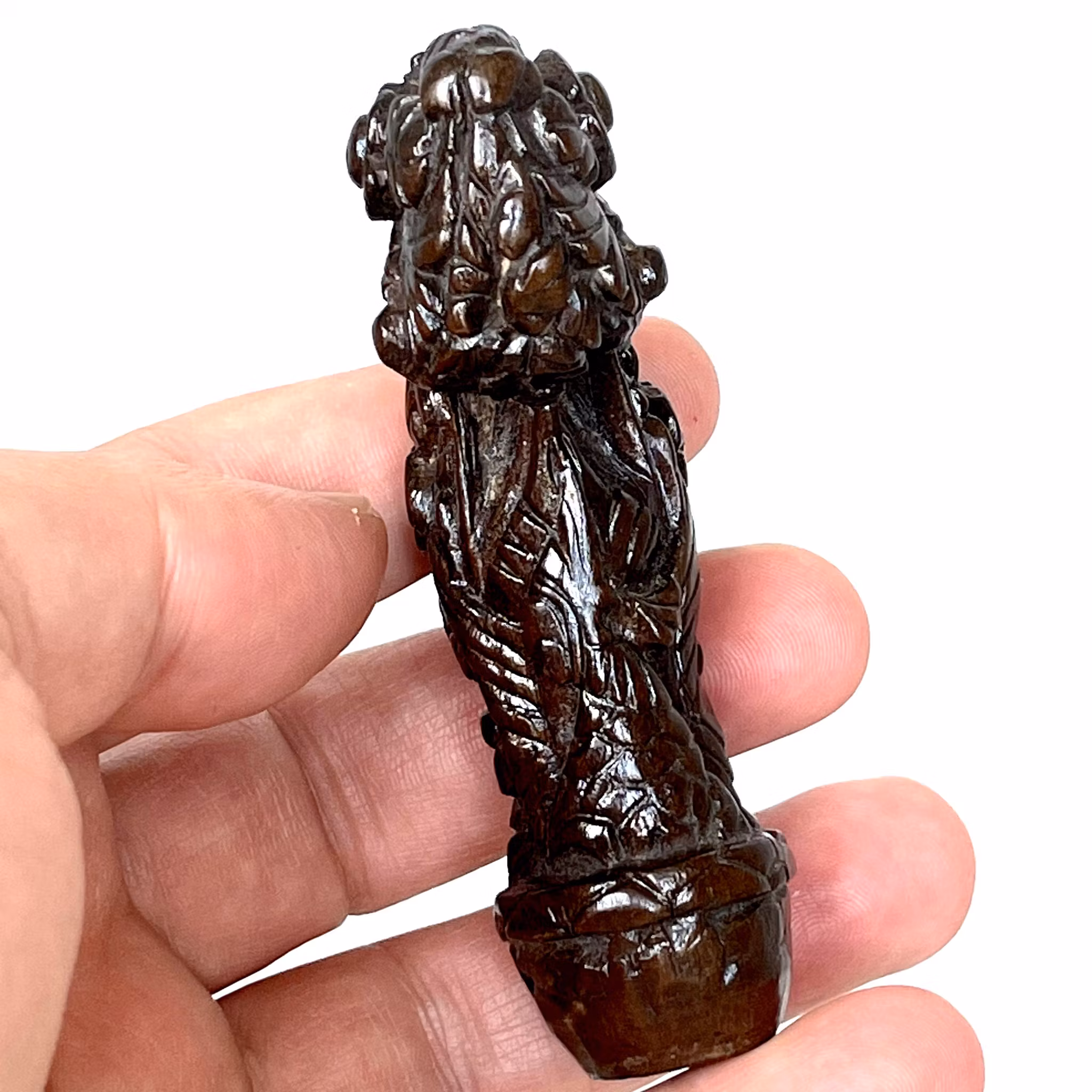 Antik Keris handtag Pangulu Sumatra, Indonesien