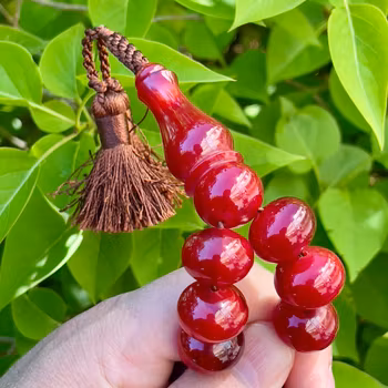 Körsbärs bakelit radband, 137 g