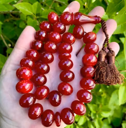 Körsbärs bakelit radband, 137 g