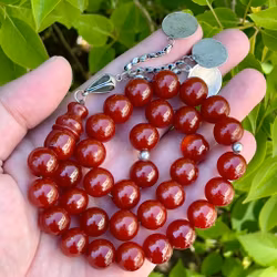 Gammal Körsbärs bakelit radband, 65 g