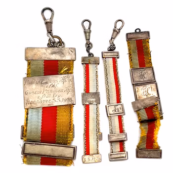 Medalj / Bandspännen, Tyskland SS 1923-1926