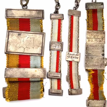 Medalj / Bandspännen, Tyskland SS 1923-1926