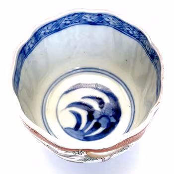 Antik Japansk porslins skål