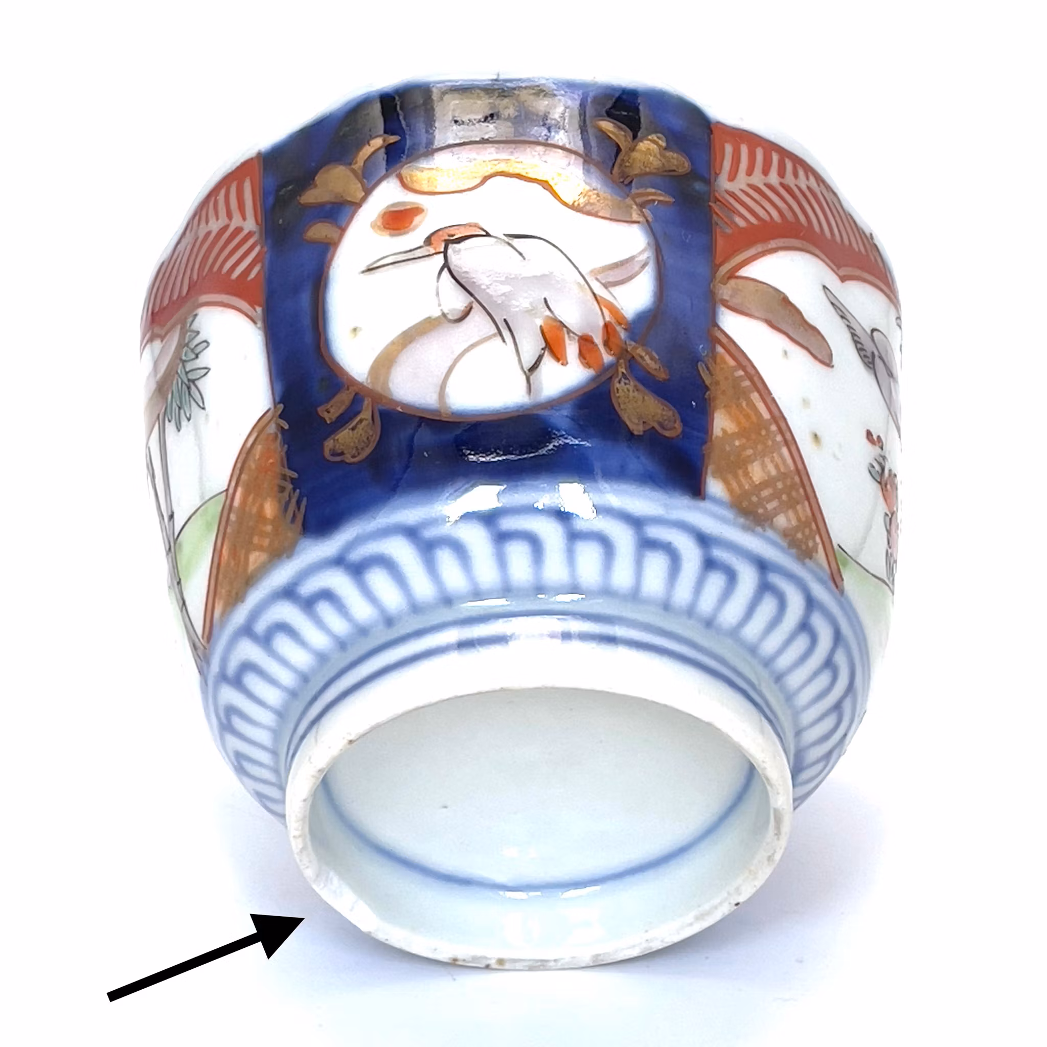 Antique Japanese porcelain bowl