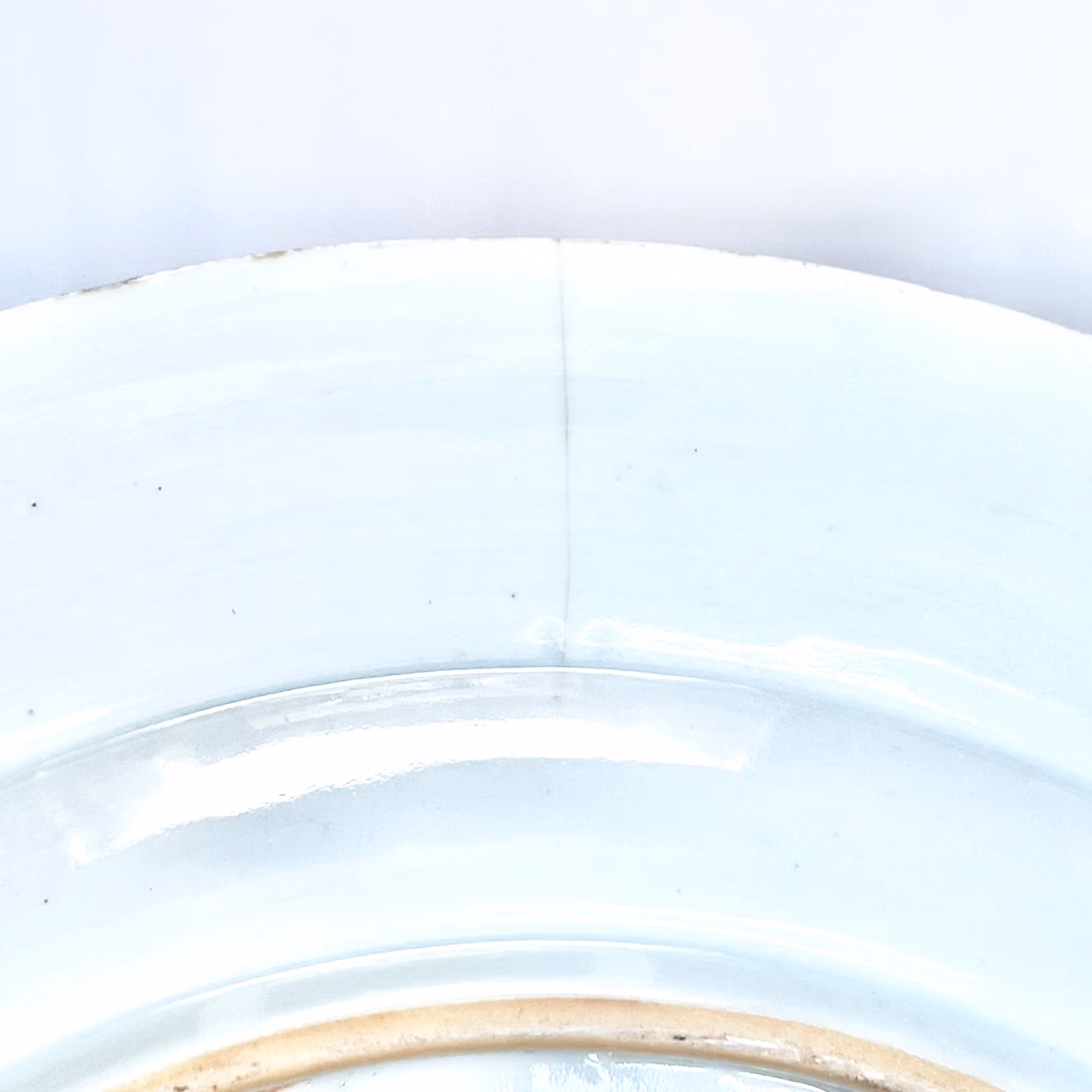 Qianlong period (1735-1796) blue white Chinese porcelain dish