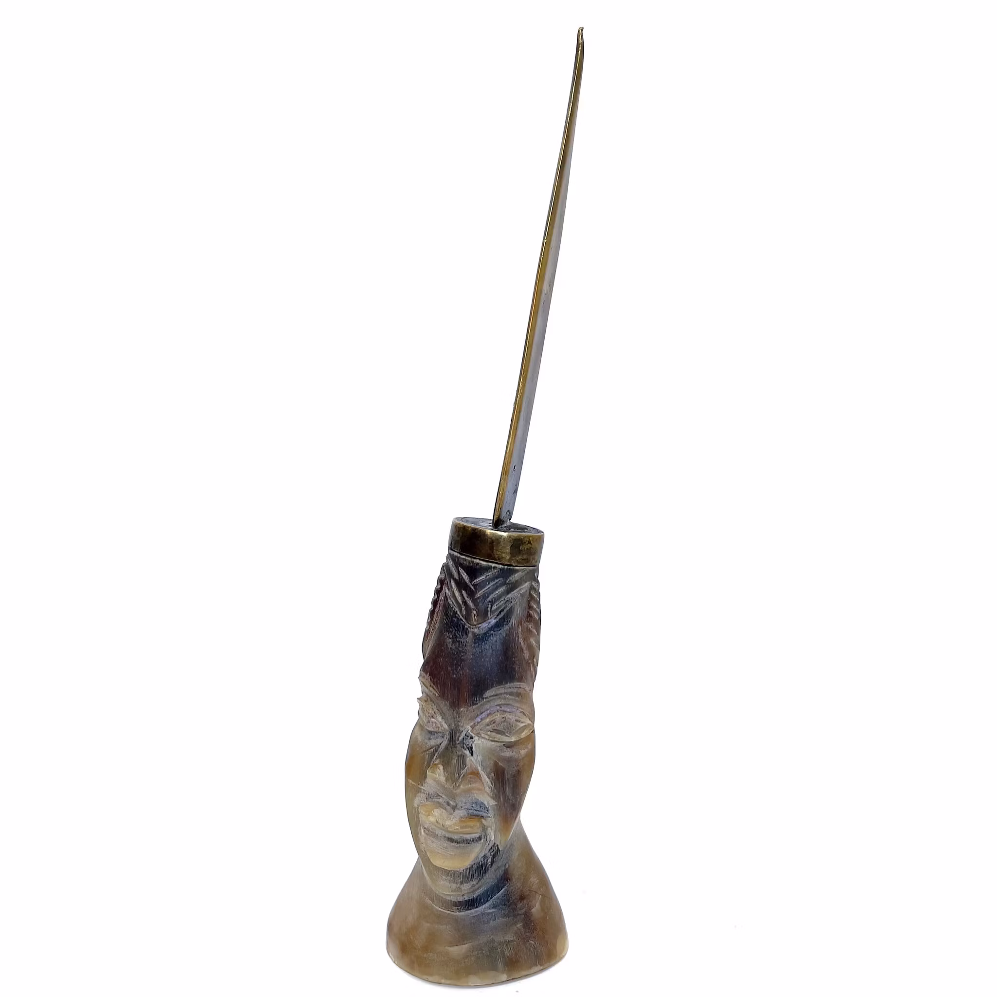 Antique African sculpture letter knife letter opener