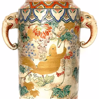 Japansk Satsuma vas, Meiji (1864-1911)