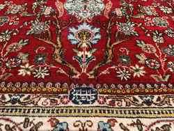 Handknuten Tabriz mattan, signerad ca 273 x 190 cm