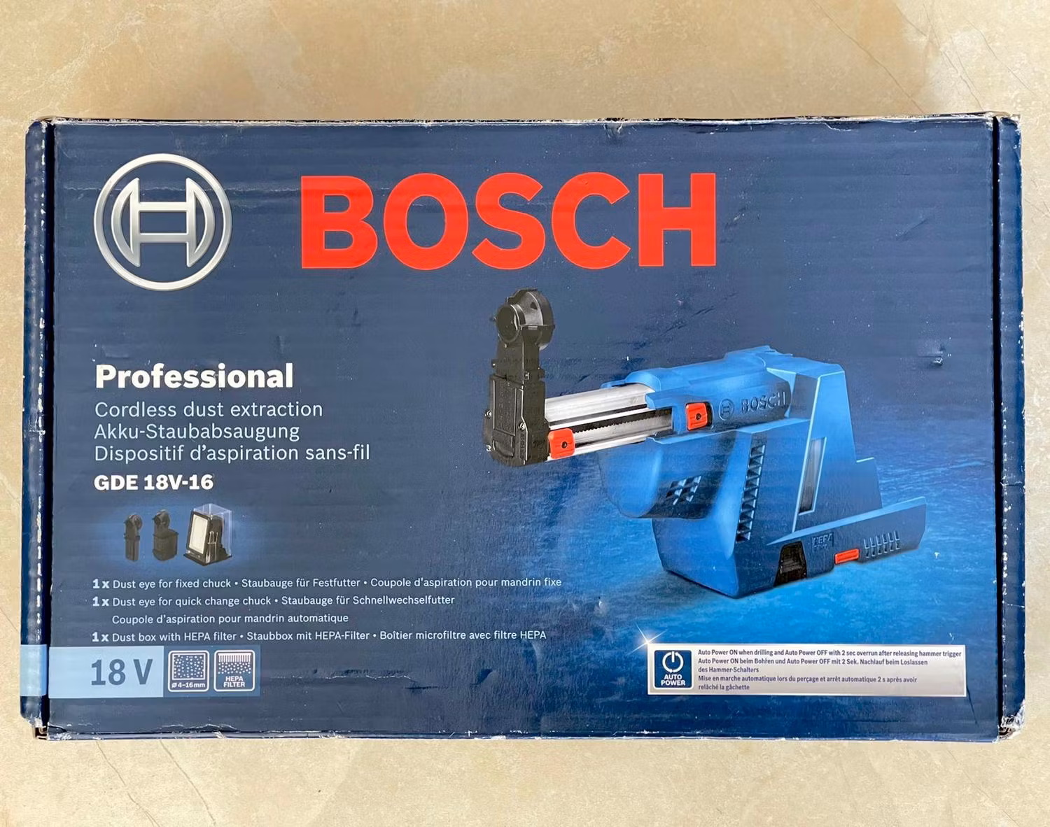 Bosch GDE 18V-16 Professional Dammadapter