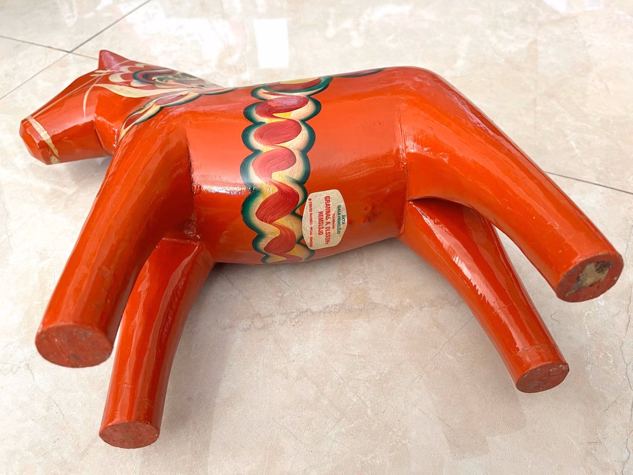 Grannas A Olsson Hemslöjd Dalahäst från Nusnäs Sweden