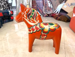 Grannas A Olsson Hemslöjd Dalahäst från Nusnäs Sweden