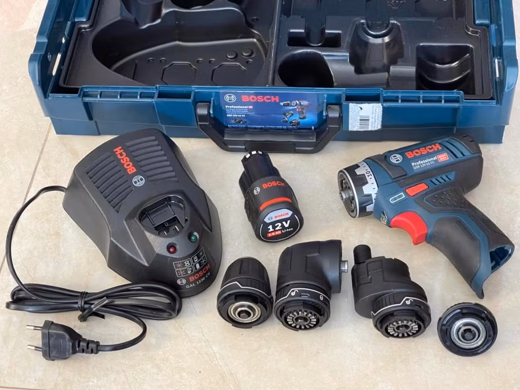 Bosch Professional Borrskruvdragare GSR 12V -15 FC