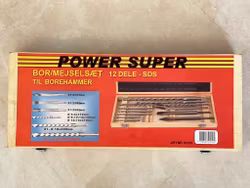 Power super Bor/Mejselset 51212