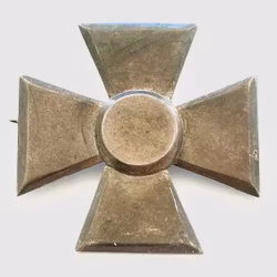 BROSCH silver i form av järnkors HE 1939 N8