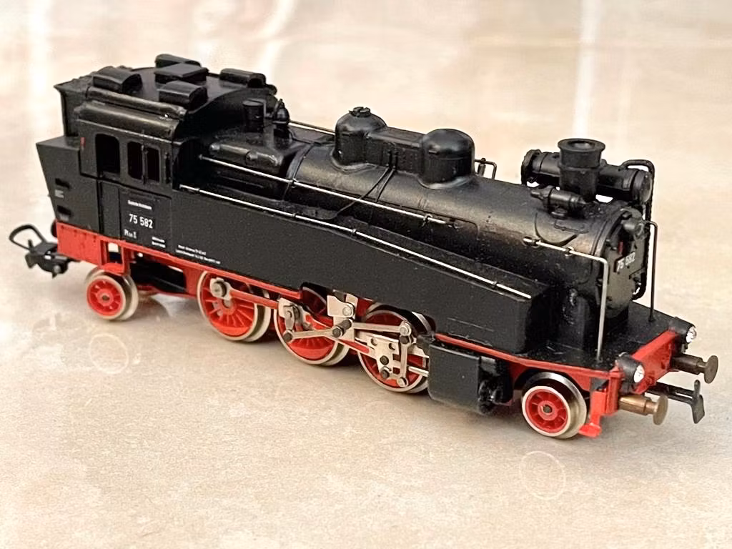 PIKO BR75 HOゲージ Piko DDR HO BR 75 ex Saxon French ETAT Armistice Locomotive