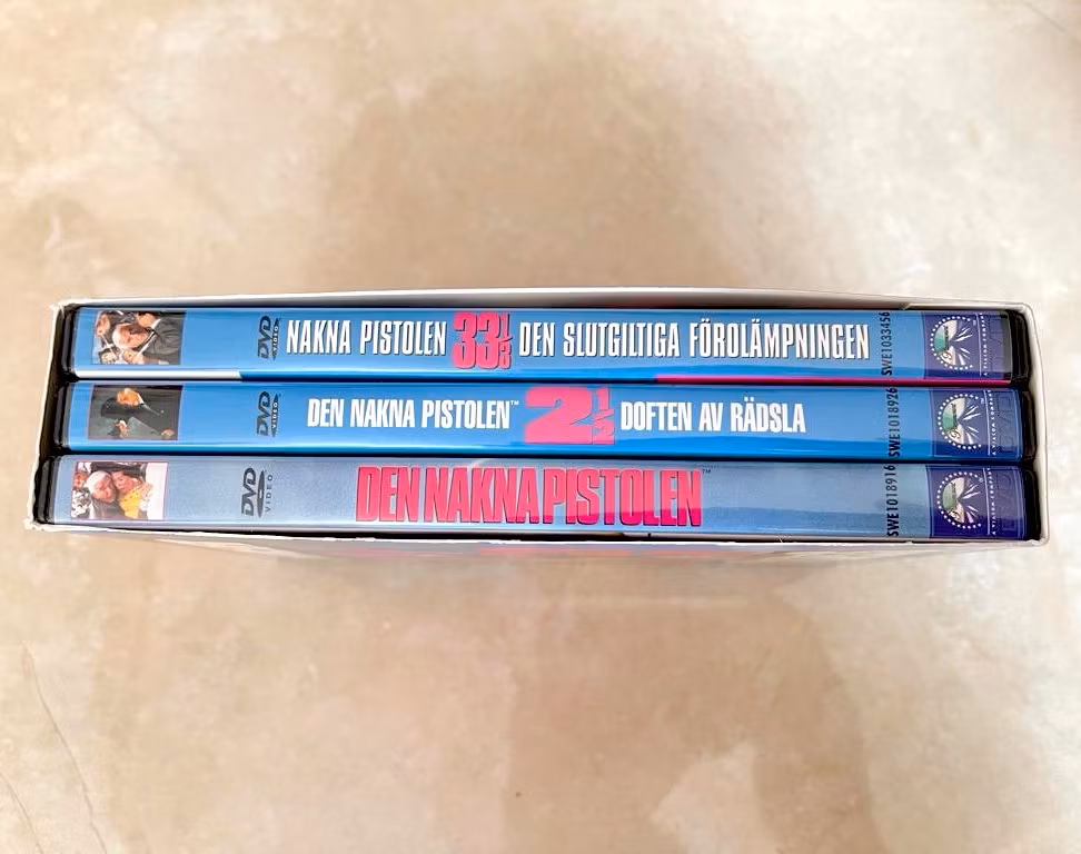 3X DVD Film, The Complete Naked Gun Collection