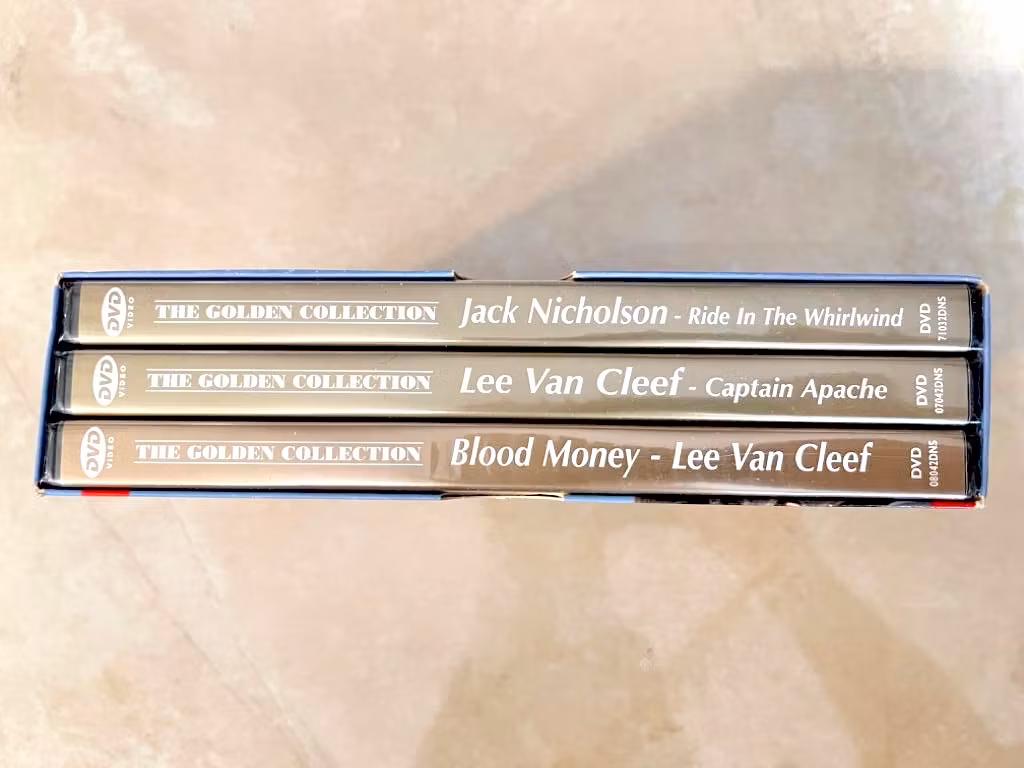 3X DVD Film, Western DVD pack