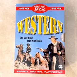 3X DVD Film, Western DVD pack
